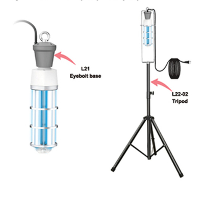 UVC tragbares Sterilisator-UVlicht des Quarz-Glas-geführtes Entkeimungsstrahler-E27 220V