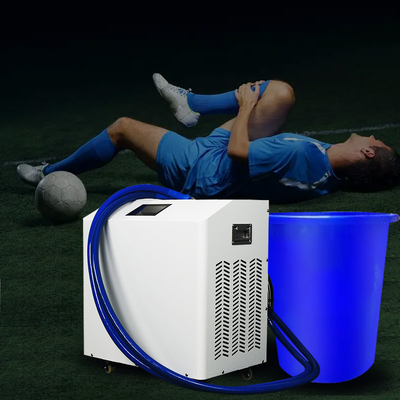Kaltes Wasser-Duschmaschinen-UVdesinfektions-Eis-Bad-Kühler R410A für athletische Wiederaufnahme