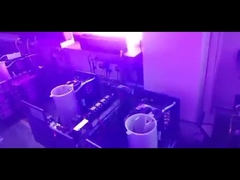 Test video of uv led curing system before shipping