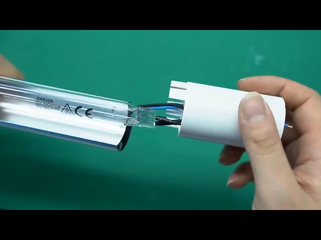 Firmenvideos über Microwave Sensor 20W Quartz UVC Lamp Tube T8 Germicidal UV Sterilizing Lamp