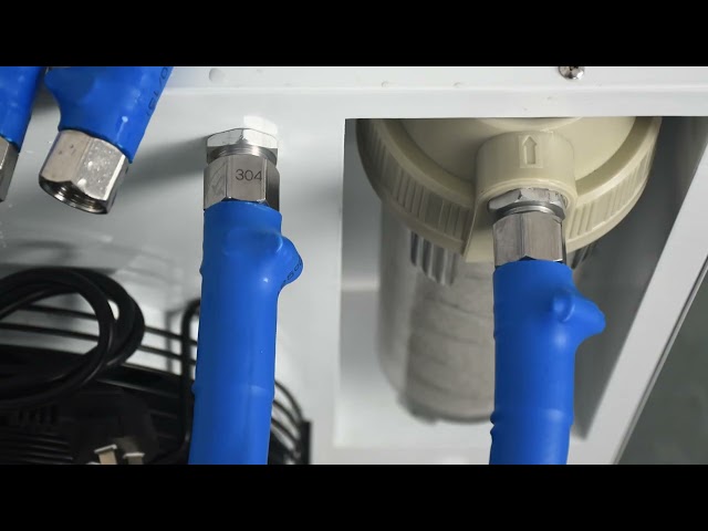 Firmenvideos über R410 Refrigerant Water Cooling Chiller UV Disinfection 1160W Input